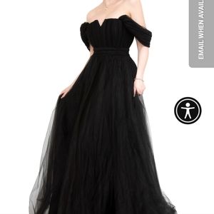 SOLD OUT Foxblood limited edition black swan gown